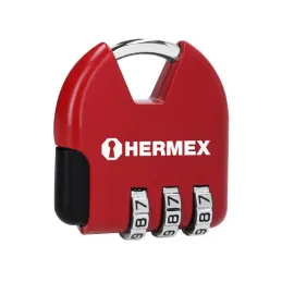 Candados de Combinacion 36mm S1 3Digitos Maletero Maleta Hermex 43351 Hermex-Candados de Combinacion 36mm S1 3Digitos Maletero M