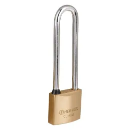 Candados 40mm S5 ExtraLargo 2llaves Hermex 43441 Hermex-Candados 40mm S5 ExtraLargo 2llaves Hermex 43441 Cuerpo de latón sólido 
