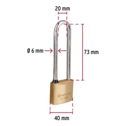  Candados 40mm S5 ExtraLargo 2llaves Hermex 43441 10.932203 Candados 40mm S5 ExtraLargo 2llaves Hermex 43441 Cuerpo de latón sól