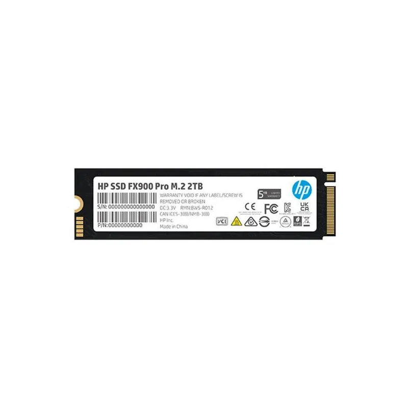 Unidad en estado solido FX900 Pro M.2 2280 2TB PCIe Gen4 x4 NVMe 1.4 HP 4A3U1AA