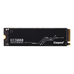 Unidad en estado solido Kingston KC3000, 2048GB, M.2 2280 PCIe Gen 4.0 NVMe
