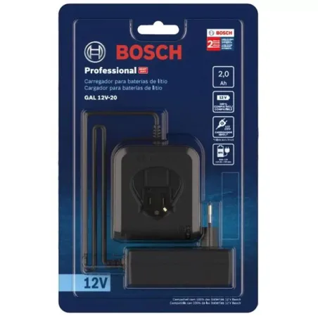  Cargadores Baterias GAL 12V-20 12V 2A Blister Bosch 2608000728 96.610169 Cargadores Baterias GAL 12V-20 12V 2A Blister Bosch 26