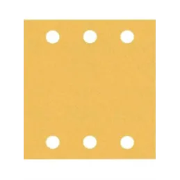 Hojas de Lijas 115x107mm G120 6Huecos x10u P/Orbital Expert Best Bosch 2608900893 Bosch-Hojas de Lijas 115x107mm G120 6Huecos x1