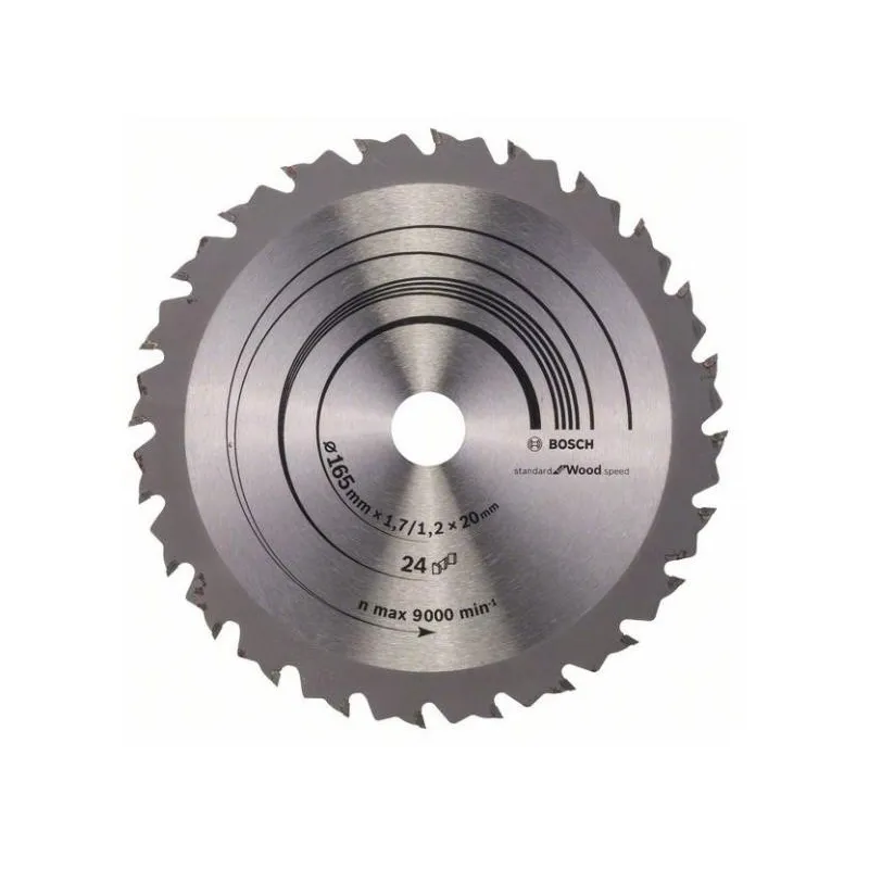 Discos Sierra 165mm 24D SpeedLine Madera Bosch 2608642601 Bosch-Discos Sierra 165mm 24D SpeedLine Madera Bosch 2608642601 -2608.