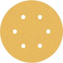 Discos de Lijas 150mm G80 6Huecos x5u Expert Best for Wood&Paint C470 Bosch 2608900815 Bosch-Discos de Lijas 150mm G80 6Huecos x