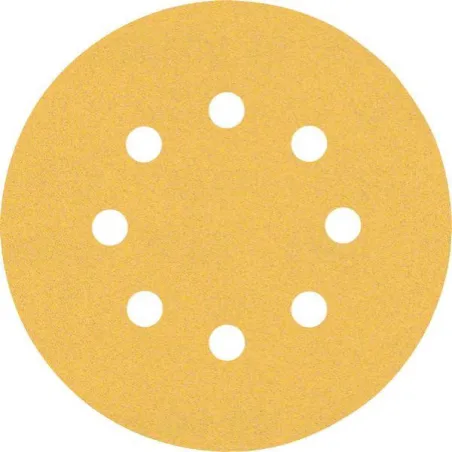 Discos de Lijas 125mm G120 8Huecos x5u Expert Best for Wood&Paint C470 Bosch 2608900807 Bosch-Discos de Lijas 125mm G120 8Huecos