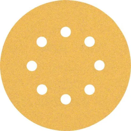 Discos de Lijas 125mm G100 8Huecos x5u Expert Best for Wood&Paint C470 Bosch 2608900806 Bosch-Discos de Lijas 125mm G100 8Huecos