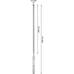 Brocas SDS Max-8x 12mm x40x54cm Expert para Martillo Bosch 2608900202 Bosch-Brocas SDS Max-8x 12mm x40x54cm Expert para Martillo