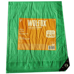Lona 3m x3m Rafia Polietileno Multiproposito Verde Wolfox WF9279
