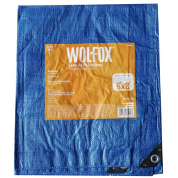 Lona 10x12" Rafia Polietileno Multiproposito Azul Wolfox WF6012