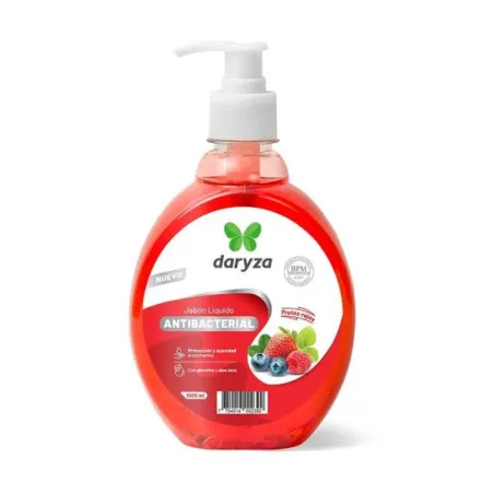  Jabon Liquido de Manos 1L Antibacterial Frutos Rojos Daryza 30871 9.067797 Jabon Liquido de Manos 1L Antibacterial Frutos Rojos