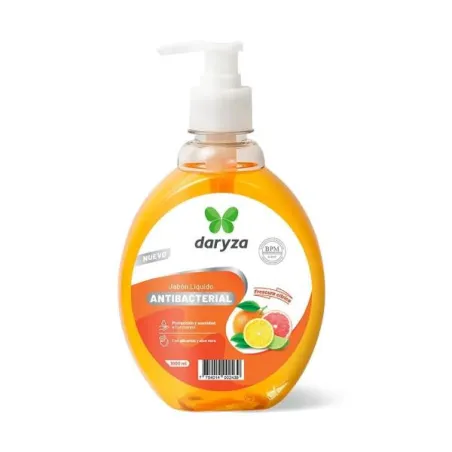  Jabon Liquido de Manos 1L Antibacterial Frescura Citrica Daryza 30873 9.067797 Jabon Liquido de Manos 1L Antibacterial Frescura