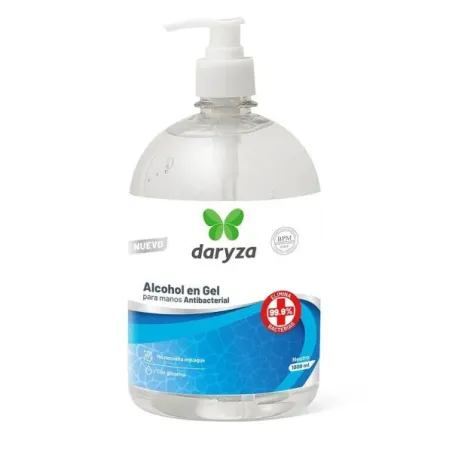 Alcohol en Gel 1L para Manos Daryza 30899 Daryza-Alcohol en Gel 1L para Manos Daryza 30899 El alcohol en gel para manos Antibact