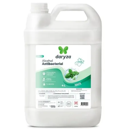  Alcohol Antibacterial 4L Menta Gatillo Daryza 30906 42.372881 Alcohol Antibacterial 4L Menta Gatillo Daryza 30906 Elimina el 99
