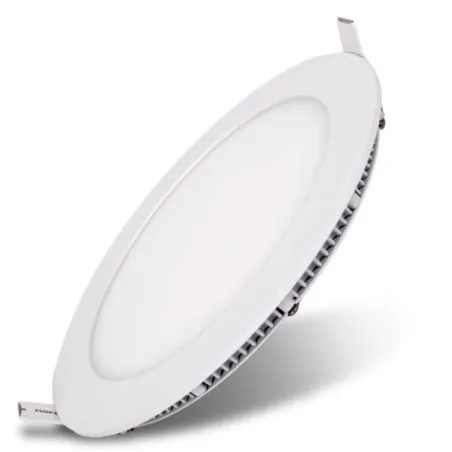 Panel Led Slim 12W Empotrable Redondo LuzDia Fulgore FU1719 Fulgore-Panel Led Slim 12W Empotrable Redondo Fulgore FU1719 Led Lig