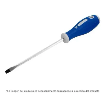  Desarmador Plano 1/4" x6" Pmagnetizada ToolCraft TC0704 5 Desarmador Plano 1/4" x6" Pmagnetizada ToolCraft TC0704 Punta magneti