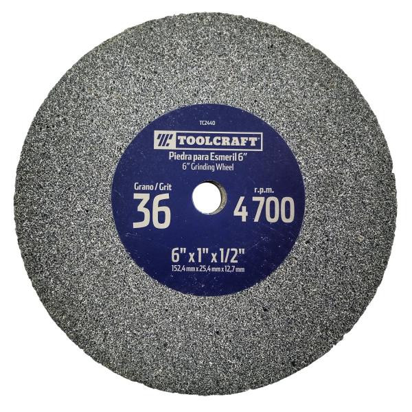 Piedra para Esmeril 10 x1-1/4 G36 E32mm Oxido Aluminio, Truper 12401