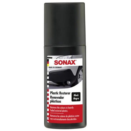  Renovador Restaurador 100ml plastico Restorer black Renueva y Protege Sonax 409100 21.186441 Renovador plastico negro, Plastic 