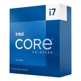 Procesador Intel Core i7-13700KF 3.40/5.40GHz 30MB SmartCaché LGA1700, 125W, Intel 7(10nm)