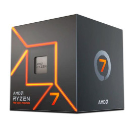 Procesador AMD Ryzen 7 7700 3.8/5.3GHz, 32MB L3, 8-Core, AM5, 65W.