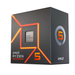 Procesador AMD Ryzen 5 7600 3.8/5.1GHz, 32MB L3, 6-Core, AM5, 65W.