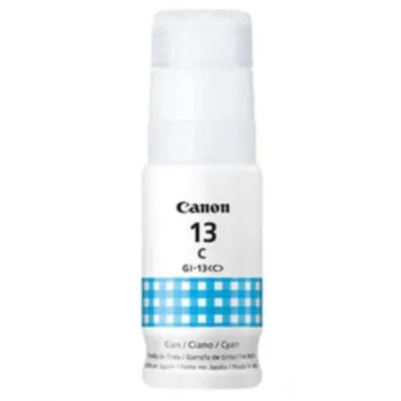  Botella de tinta GI-13 Cyan 70ml PIXMA G510 G610 Canon GI-13 C 65.254237 Botella de tinta GI-13 Cyan 70ml PIXMA G510 G610 Canon