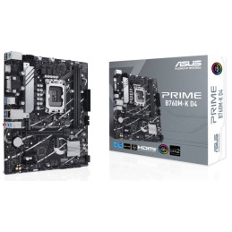 Motherboard ASUS Prime B760M-K D4, Chipset Intel B760, LGA1700, mATX