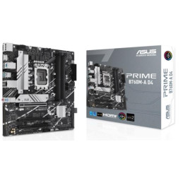 Motherboard ASUS Prime B760M-A D4, Chipset Intel B760, LGA1700, mATX