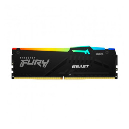 Memoria Fury Beast 8GB DDR5 6000MHz CL40 1.35V, 288-Pin, Non-ECC Kingston KF560C40BBA-8