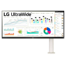 Monitor LG 34WQ680-W, 34", 3440 x 1440, IPS, 2 x HDMI Headphone Out.