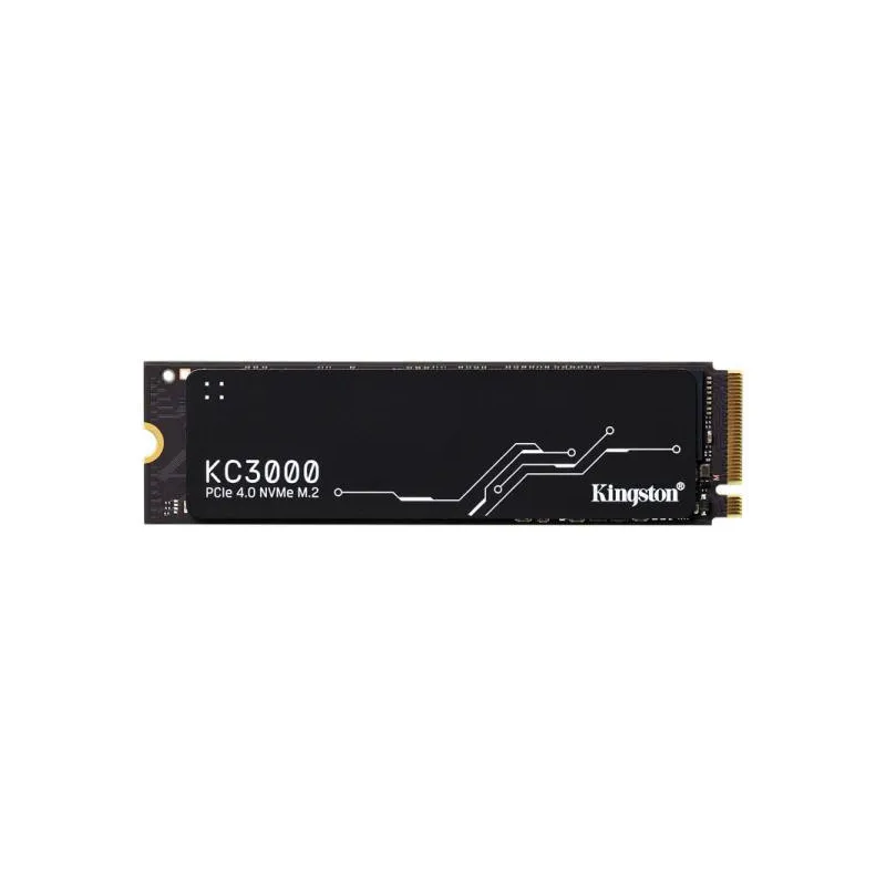 Unidad en estado solido Kingston KC3000, 4096GB, M.2 2280 PCIe Gen 4.0 NVMe