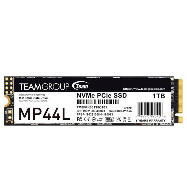 Unidad en estado solido MP44L 1TB SLC NVMe 1.4 PCIe Gen 4x4 M.2 2280 TG TM8FPK001T0C101