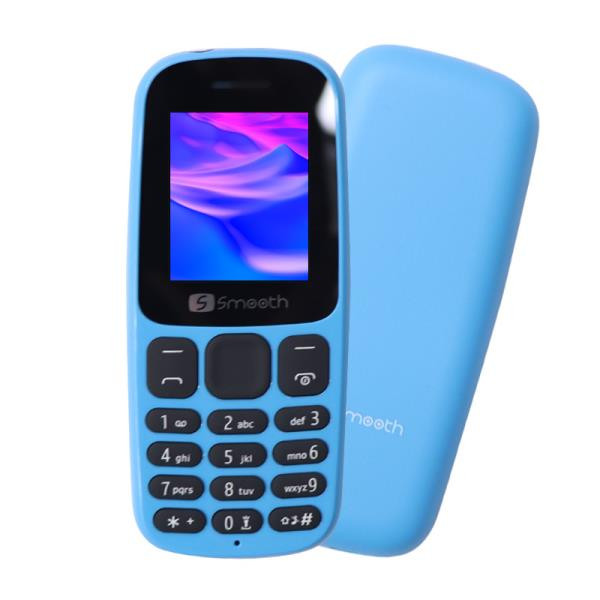 Teléfono Celular Básico Smooth Snap X, 1.77, GSM, Radio FM, Desbloqueado  Blue
