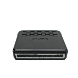 Switch D-Link DGS-1005A, 5 RJ-45 10/100/1000Mbps, MDI/MDIX, CSMA/CD