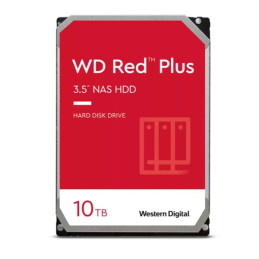 Disco duro Western Digital Red Plus WD101EFBX, 10TB, SATA, 7200rpm, 3.5", Cache256MB