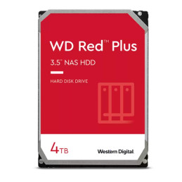 Disco duro Western Digital Red Plus WD40EFPX, 4TB, SATA, 5400rpm, 3.5", Cache256MB