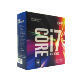 Procesador Intel Core i7-7700K, 4.2 GHz, 8 MB Caché L3, LGA1151, 91W, tecnología 14 nm.