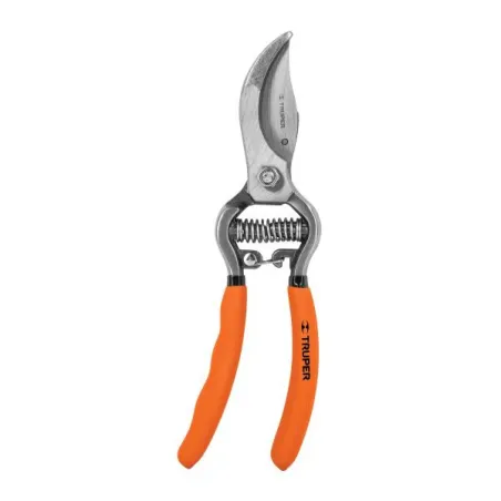  Tijera de Poda Forjada 8", cuchillas de paso acero templado, Corte 3/4, T-67 18460 Truper 14.915254 Tijera de Poda Forjada 8", 