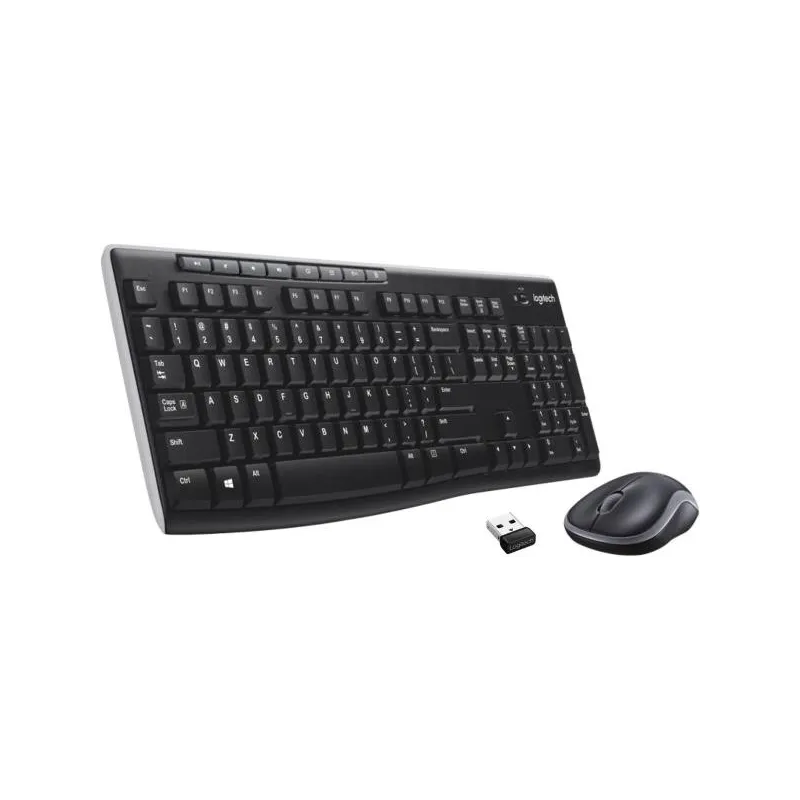 Teclado y Mouse Wireless MK270 2.4 GHz en Español Logitech 920-004432