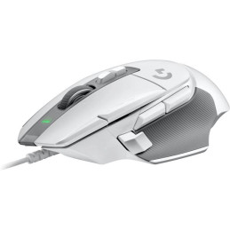 Mouse G502 X Hero 25K Gaming Lightforce Wired hybrid optical White USB Logitech 910-006144