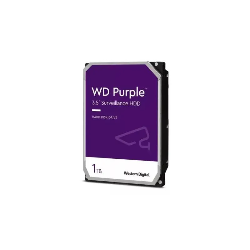 Disco duro Western Digital WD Purple 1TB, SATA 6.0 Gb/s, 256MB Cache, 5400 rpm, 3.5