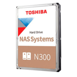 Disco duro Toshiba N300, 12TB NAS, SATA 6.0Gb/s, 7200rpm, 256MB Cache, 3.5".