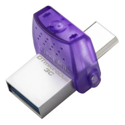 Memoria Flash USB Kingston DataTraveler microDuo 3C, 64GB, USB3.2