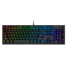 El teclado mecánico de juego CORSAIR K60 RGB PRO LOW PROFILE - CHERRY MX Low Profile Speed