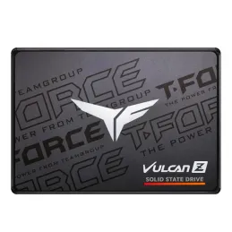 Unidad en estado solido T-FORCE VULCAN Z, 256GB, SATA 6Gb/s, 2.5", Negro, DC +5V