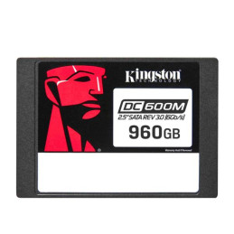Unidad en estado solido Kingston DC600M 960GB, SATA Rev. 3.0 (6Gb/seg), 2.5