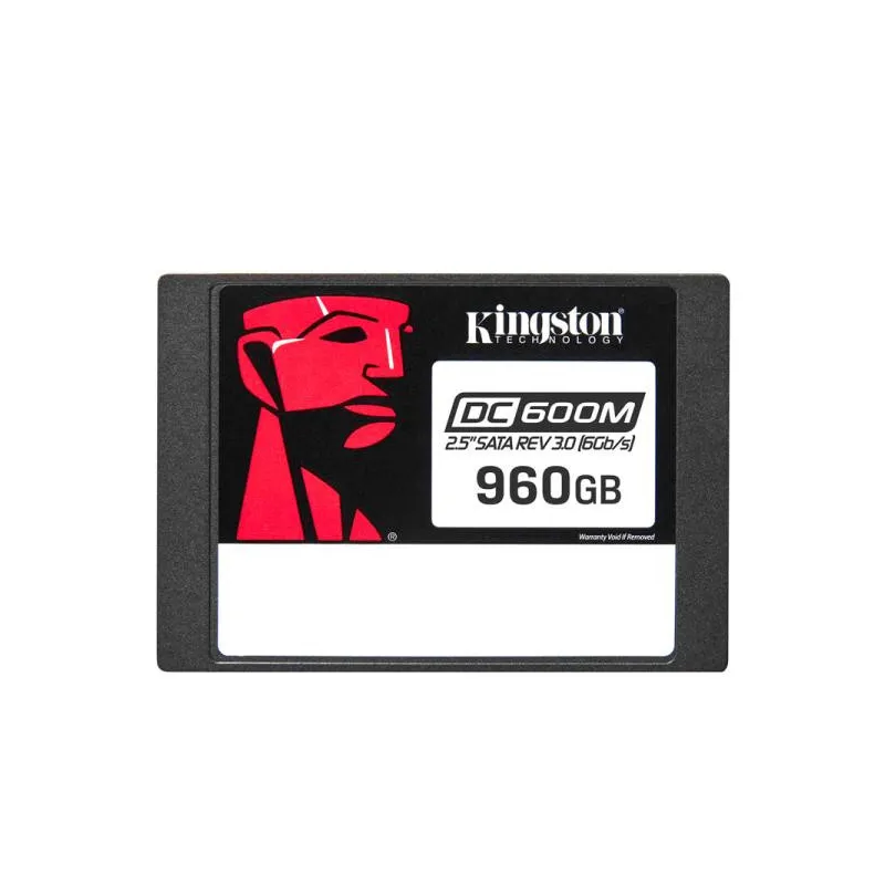 Unidad en estado solido Kingston DC600M 960GB, SATA Rev. 3.0 (6Gb/seg), 2.5