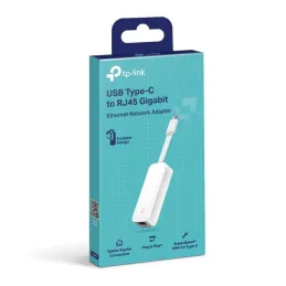 Adaptador de Red USB-C a RJ45 Gigabit Ethernet Tp-link UE300C Tp-link-Adaptador de Red USB-C a RJ45 Gigabit Ethernet Tp-link UE3