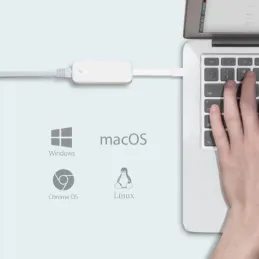 Adaptador de Red USB-C a RJ45 Gigabit Ethernet Tp-link UE300C Tp-link-Adaptador de Red USB-C a RJ45 Gigabit Ethernet Tp-link UE3