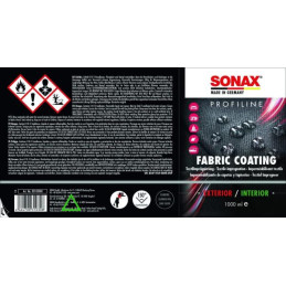 Impermeabilizante Textil 1L Profiline Fabrica Coating Sonax 310300